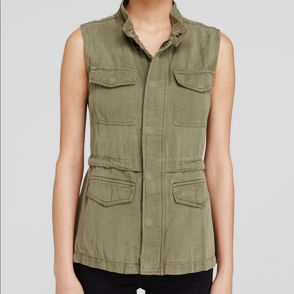 Sanctuary Drawstring Utility Vest (Size XS)